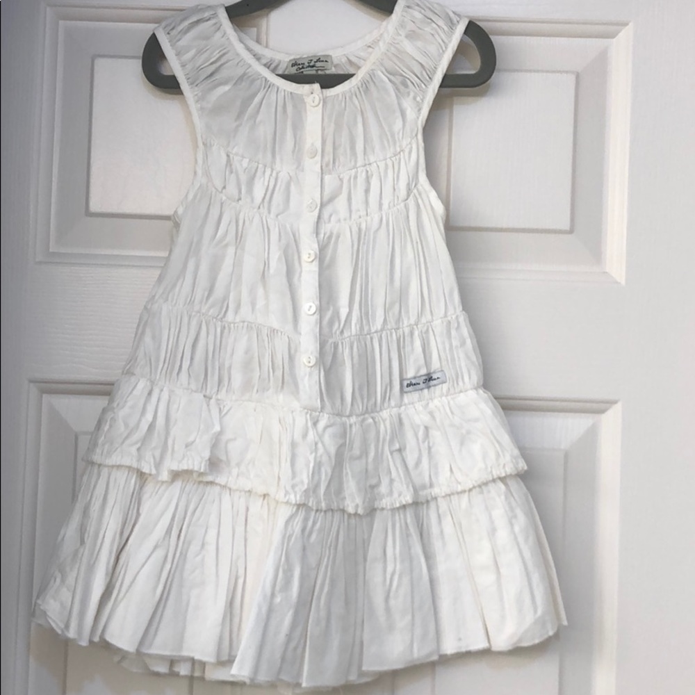 Eliane et Lena white dress sz 3